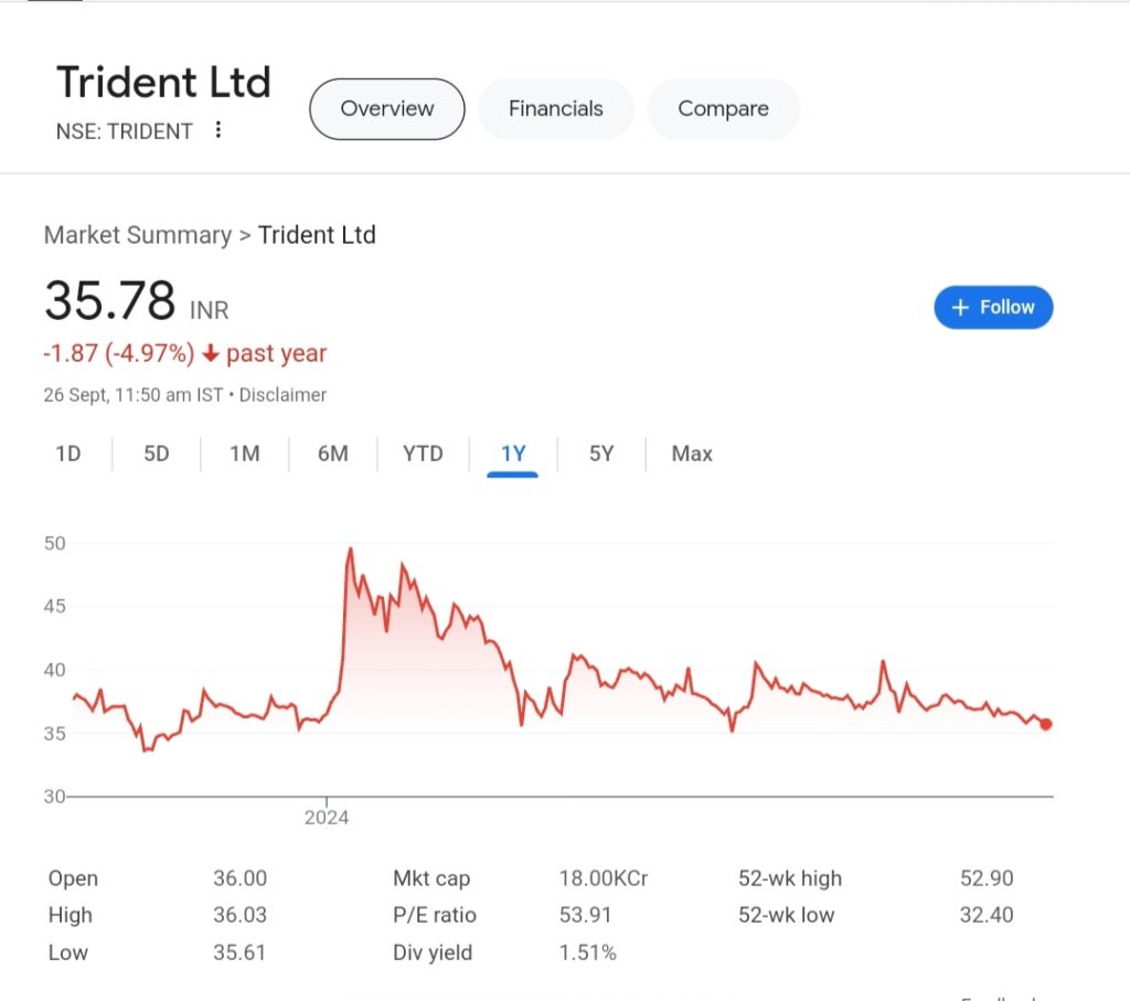 Trident Share Price Target 2024, 2025, 2030, 2040, and 2050