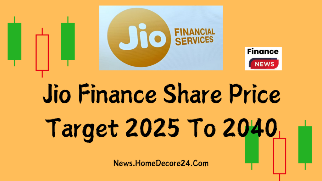 Jio Finance Share Price Target 2024, 2025, 2027, 2030 & 2040